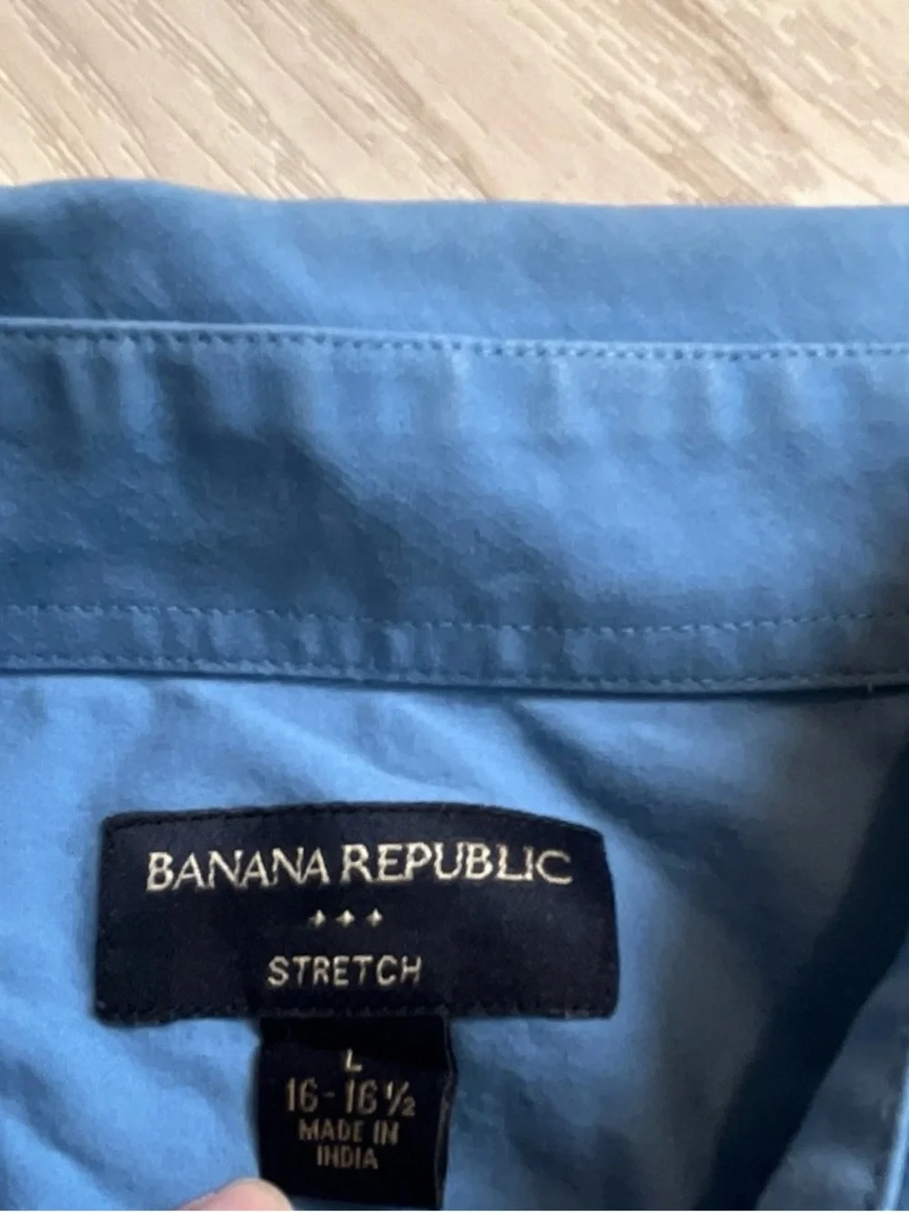 Banana Republic Slate Blue Men's Dress Shirt